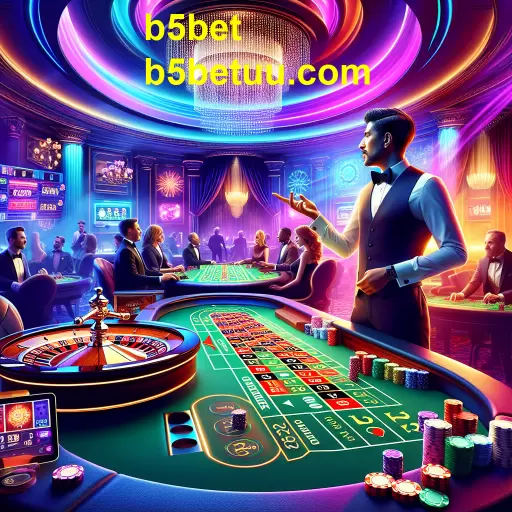 Experimente a Emoção do Cassino Ao Vivo no b5bet